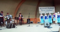 Nadgoplański Zespół Folklorystyczny w trakcie Kujawskiego Festiwalu Pieśni Ludowej