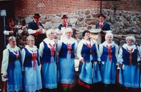 Nadgoplański Zespoł Folklorystyczny w trakcie występu (2009)