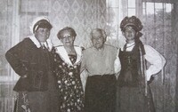 Zespół Ludowy "Babiak" - S. Rosińska, Z. Matuszak, S. Kiszczak, A. Piasecka